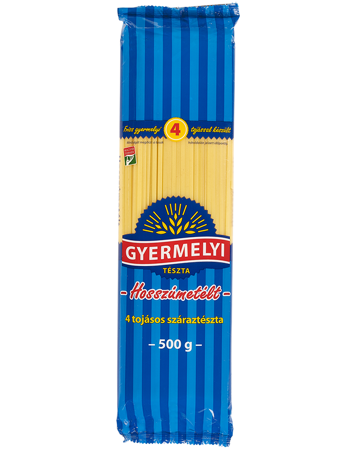 4 tojásos hosszúmetélt