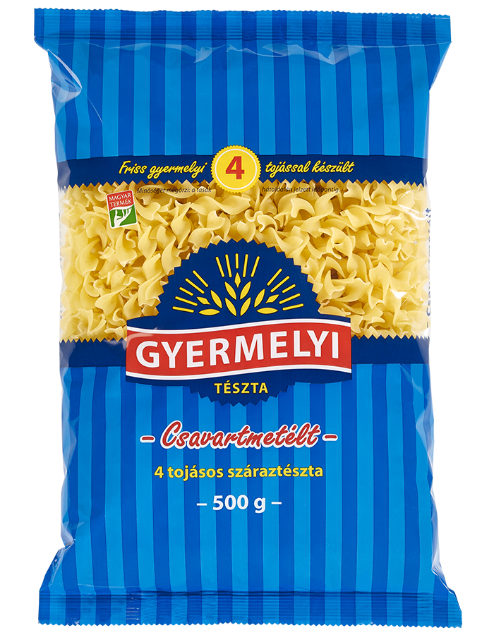 4 tojásos csavartmetélt