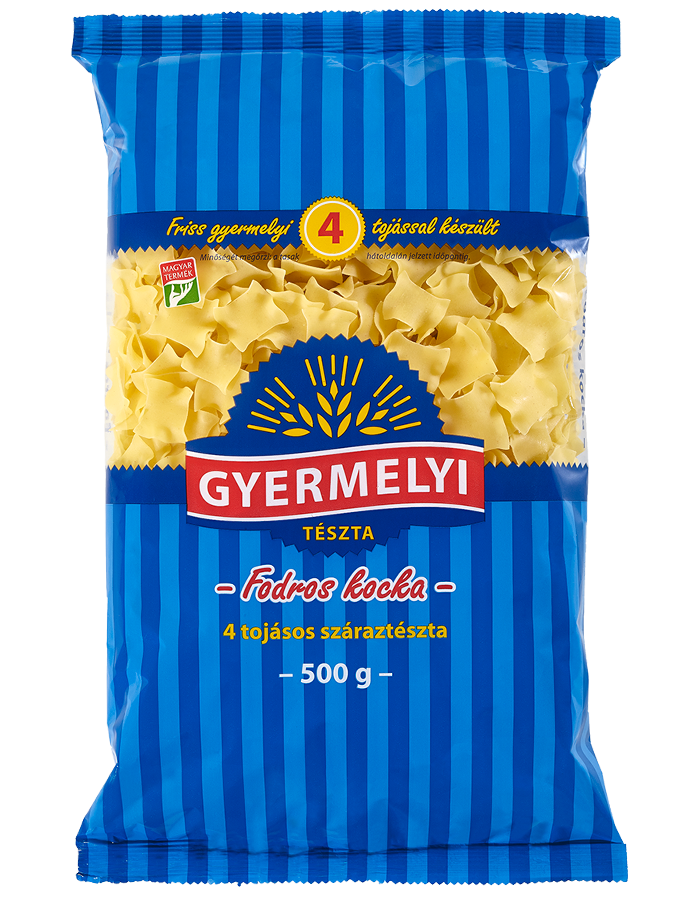 4 tojásos fodroskocka