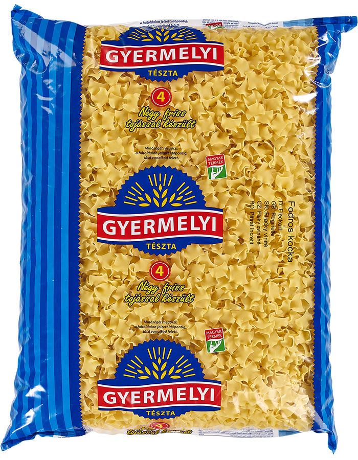 4 tojásos lédig fodros kocka