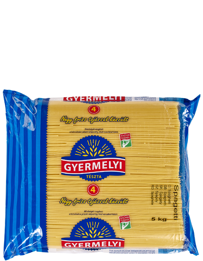 4 tojásos ömlesztett spagetti
