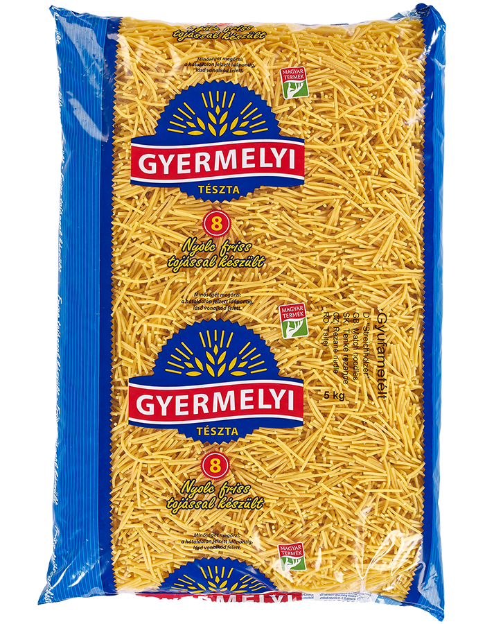 8 tojásos lédig Gyufametélt